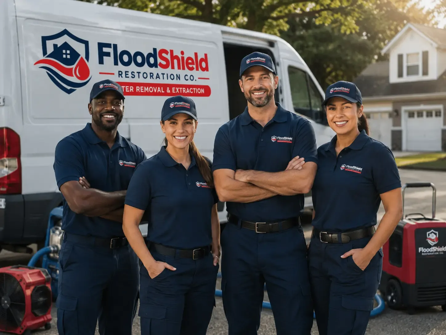 Flood Damage Restoration company in West Newton, MA