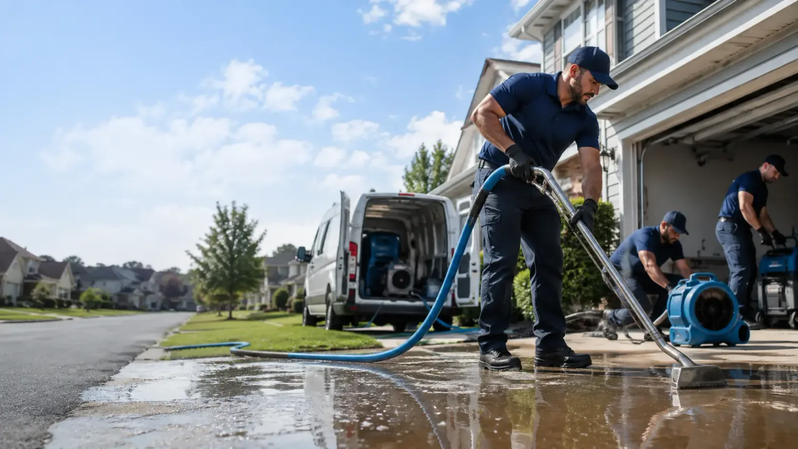 Flood Damage Restoration in West Newton, MA